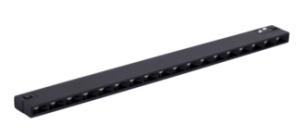Czarna z diodami 30cm lampa na szyny magnetyczne Smartline Loonari 408860 Dots LED 10W 555LM 2700-4000K CRI90 50stopni Zigbee