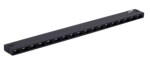 Czarna z diodami 30cm lampa na szyny magnetyczne Smartline Loonari 408891 Dots LED 10W 555LM 4000K CRI90 50stopni Dali