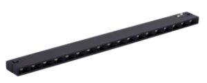 Czarna z diodami 30cm lampa na szyny magnetyczne Smartline Loonari 408884 Dots LED 10W 555LM 3000K CRI90 50stopni Dali