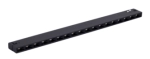 Czarna z diodami 30cm lampa na szyny magnetyczne Smartline Loonari 416247 Dots LED 10W 555LM 4000K CRI90 50stopni Typ B