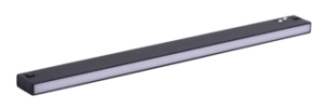Czarna z mlecznym kloszem 60cm lampa na szyny magnetyczne Smartline Loonari 408792 Stripe LED 20W 1066LM 4000K CRI90 Dali