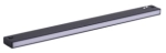 Czarna z mlecznym kloszem 60cm lampa na szyny magnetyczne Smartline Loonari 408785 Stripe LED 20W 1066LM 3000K CRI90 Dali