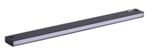 Czarna z mlecznym kloszem 60cm lampa na szyny magnetyczne Smartline Loonari 416209 Stripe LED 20W 1066LM 4000K CRI90 Typ B
