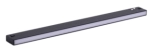 Czarna z mlecznym kloszem 60cm lampa na szyny magnetyczne Smartline Loonari 416193 Stripe LED 20W 1066LM 3000K CRI90 Typ B