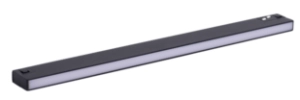 Czarna z mlecznym kloszem 60cm lampa na szyny magnetyczne Smartline Loonari 416193 Stripe LED 20W 1066LM 3000K CRI90 Typ B