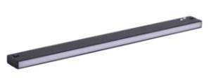 Czarna z mlecznym kloszem 30cm lampa na szyny magnetyczne Smartline Loonari 408693 Stripe LED 10W 534LM 4000K CRI90 Dali