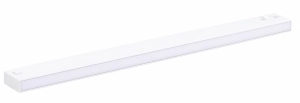 Biała z mlecznym kloszem 30cm lampa na szyny magnetyczne Smartline Loonari 408648 Stripe LED 10W 534LM 3000K CRI90 Typ A