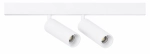 Biały podwójny reflektor na szyny magnetyczne magnetyczne Smartline Loonari 408570 Mini Spot LED 2x8W 2x552LM 2700-4000K CRI90 60stopni Zigbee