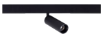 Czarny reflektor na szyny magnetyczne magnetyczne Smartline Loonari 408464 Mini Spot LED 8W 552LM 2700-4000K CRI90 60stopni Zigbee