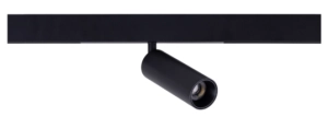 Czarny reflektor na szyny magnetyczne magnetyczne Smartline Loonari 408464 Mini Spot LED 8W 552LM 2700-4000K CRI90 60stopni Zigbee