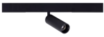 Czarny reflektor na szyny magnetyczne magnetyczne Smartline Loonari 408495 Mini Spot LED 8W 552LM 4000K CRI90 60stopni Dali
