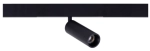 Czarny reflektor na szyny magnetyczne magnetyczne Smartline Loonari 408488 Mini Spot LED 8W 552LM 3000K CRI90 60stopni Dali