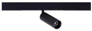 Czarny reflektor na szyny magnetyczne magnetyczne Smartline Loonari 408488 Mini Spot LED 8W 552LM 3000K CRI90 60stopni Dali