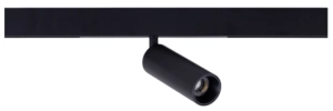 Czarny reflektor na szyny magnetyczne magnetyczne Smartline Loonari 408433 Mini Spot LED 8W 552LM 4000K CRI90 60stopni Typ A