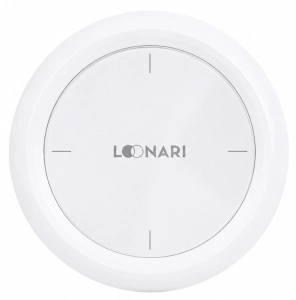 Biały ściemniacz bateryjny Zigbee Smartline Loonari 409430