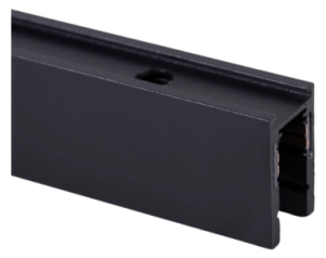 Czarny natynkowy szynoprzewód magnetyczny H3,1cm W1,85cm Smartline Loonari 409003 Typ B 1,5m
