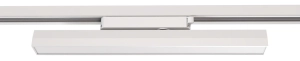 Biała z mlecznym kloszem lampa 40cm na szynoprzewody 1-fazowe Nowodvorski 12401 Line LED 20W 3000K 1600LM CRI90
