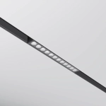 Czarna lampa z diodami 22cm na szyny magnetyczne Exility Maytoni TR031-4-12WTW-DD2-B Points LED 12W 2700-6000K Dali2 36stopni