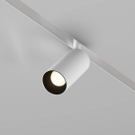 Biało czarny reflektor 4,5cm na szyny magnetyczne Exility Maytoni TR032-4-5WTW-S-DD2-W Focus LED 5W 2700-6000K Dali2 36stopni