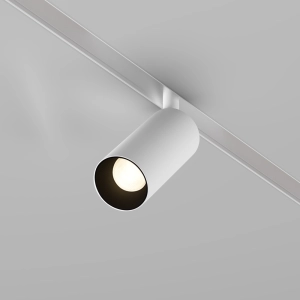 Biało czarny reflektor 4,5cm na szyny magnetyczne Exility Maytoni TR032-4-5WTW-S-DD2-W Focus LED 5W 2700-6000K Dali2 36stopni