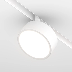 Biała okrągła lampa na szyny magnetyczne Exility Maytoni TR040-4-18WTW-DD2-W Rado LED 18W 2700-6000K Dali2