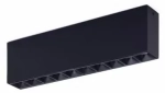 Czarna prostokątna lampa sufitowa Loonari 701133 Leini LED 20W 3000K 27,1cm