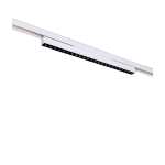 Biała z czarną optyką lampa diodowa na szyny magnetyczne Multiline Loonari 402615 Dots S LED 12W 2700-6000K 60stopni 19,3cm Dali