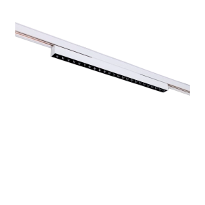 Biała z czarną optyką lampa diodowa na szyny magnetyczne Multiline Loonari 402615 Dots S LED 12W 2700-6000K 60stopni 19,3cm Dali