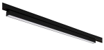 Czarna lampa mleczna na szyny magnetyczne Multiline Loonari 402745 Stripe M LED 24W 2700-6000K 60cm Dali