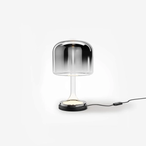 Czarna szklana nowoczesna lampa stołowa Maytoni MOD286TL-L8B3K Spirito LED 13W 3000K