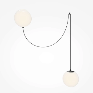 Lampa wisząca dwie szklane kule i linka Maytoni MOD427PL-L20B3K1 Twins LED 20W 3000K CRI90