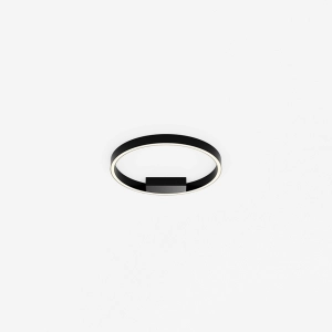 Lampa sufitowa czarna obręcz ledowa 40cm Maytoni MOD058CL-L25BK Rim LED 24W 3500K