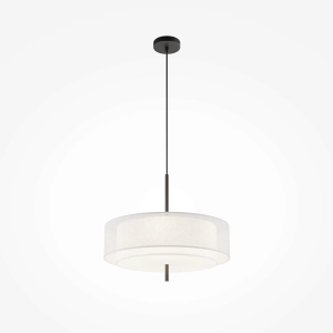 Modernistyczna lampa wisząca z podwójnym kloszem Maytoni MOD613PL-05W1 Bergamo 5xE27 50cm