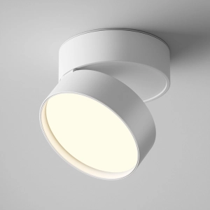 Biała lampa sufitowa łamana tuba Maytoni C024CL-18W3K-W-1 Onda LED 18W 3000K CRI90 120stopni