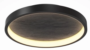 Czarna dekoracyjna lampa sufitowa plafon ledowy Maytoni MOD311CL-L27B3K Orign LED 27W 3000K 40cm