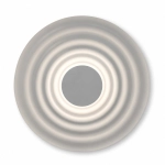 Biały okrągły płaski kinkiet Azzardo AZ7291 Ripple Wall LED 6W 2700K CRI90 50cm