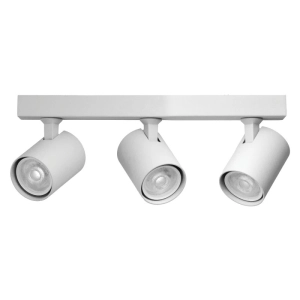 Biała lampa sufitowa listwa 40cm z reflektorami Azzardo AZ7220 Exo Line 3xGU10