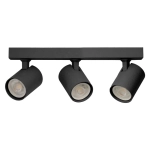 Czarna lampa sufitowa listwa 40cm z reflektorami Azzardo AZ7219 Exo Line 3xGU10