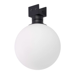 Lampa biała kula 12cm na czarne szyny magnetyczne wodoszczelne IP65 Azzardo AZ7225 Sami LED 4000K Ściemnialna