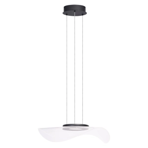 Transparentna falista lampa wisząca Azzardo AZ6788 Medusa LED 30W 3000K 2200LM