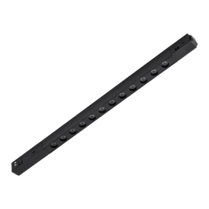 Czarny reflektor na płytką szynę magnetyczną Alfa 27 Azzardo AZ6094 Nora LED 12W 3000K 815LM 34cm