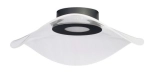 Transparentna falista lampa sufitowa Azzardo AZ6790 Medusa LED 30W 3000K 2200LM