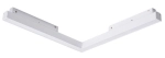 Biała narożna lampa na szynoprzewód magnetyczny Alfa Azzardo AZ6709 Corner A LED 24W 3000-6000K Bluetooth