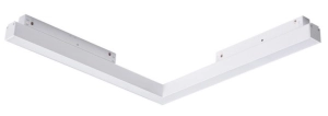 Biała narożna lampa na szynoprzewód magnetyczny Alfa Azzardo AZ6709 Corner A LED 24W 3000-6000K Bluetooth