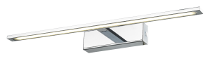 Chromowany kinkiet LED 62cm nad lustro łazienkowe IP44 Light Prestige GS-LWB-20W CH 20W 4000K podłużny