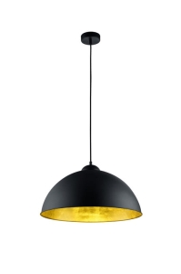 Lampa wisząca Trio 308000132 RominoIi E27 50cm czarny