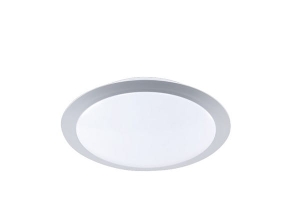 Okrągły Plafon lampa sufitowa Trio 626510987 Gonzalo LED 9W 3000K 29cm ściemniacz Biały