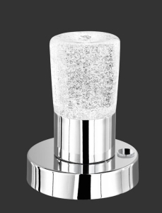 Lampa stołowa nocna Trio 529690100 Cristo LED 4W 3000K 14cm dotykowa chrom