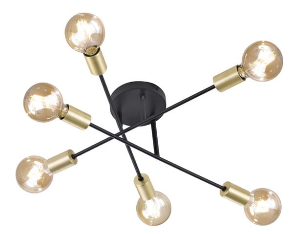 Lampa Trio Lighting Cross 606700632 czarny - 606700632.jpg
