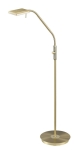 Lampa stojąca Podłogowa Trio 420910108 Bergamo LED 12W 3000K ściemniacz 135cm mosiądz